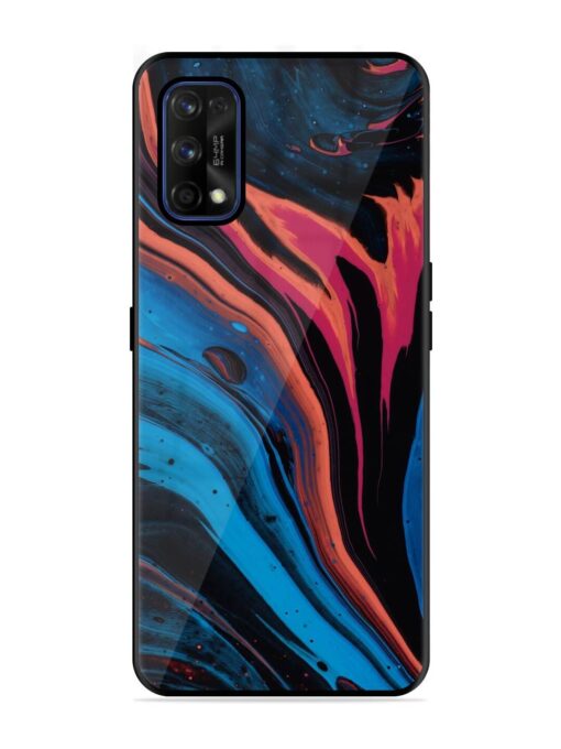 Liquefied Art Glossy Metal TPU Phone Cover for Realme 7 Pro