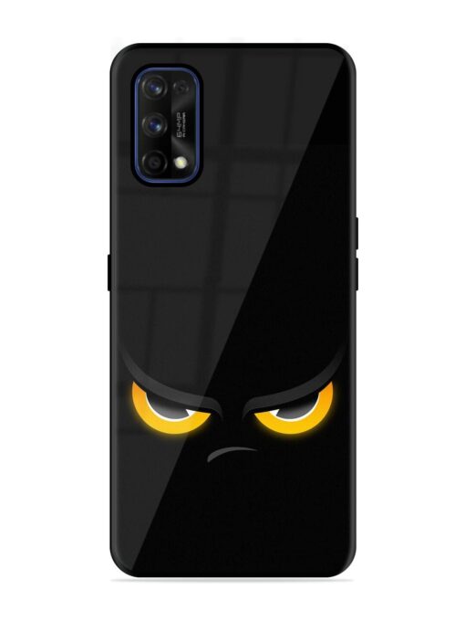 Scary Yellow Eye Glossy Metal TPU Phone Cover for Realme 7 Pro