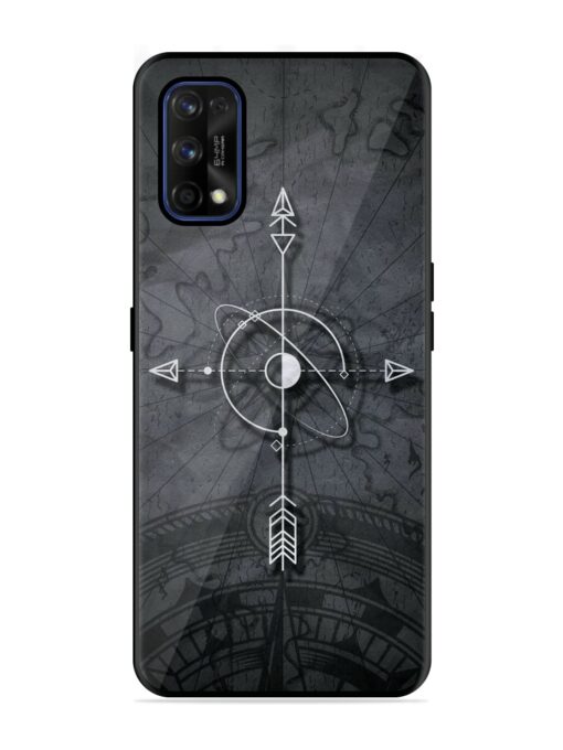 Lighting Cross Glossy Metal Phone Cover for Realme 7 Pro