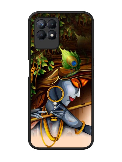 Krishna Glossy Metal Phone Cover for Realme 8I Zapvi