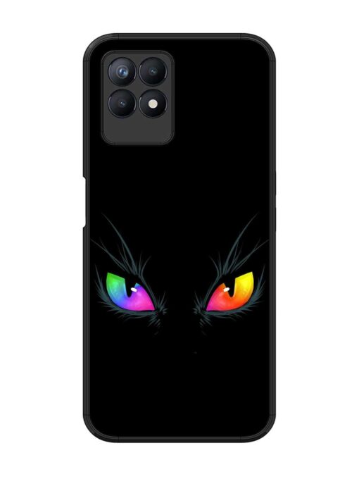 Cat Eyes Glossy Metal Phone Cover for Realme 8I Zapvi