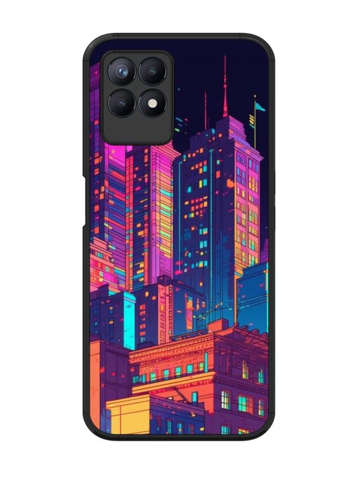 City View Glossy Metal Phone Cover for Realme 8I