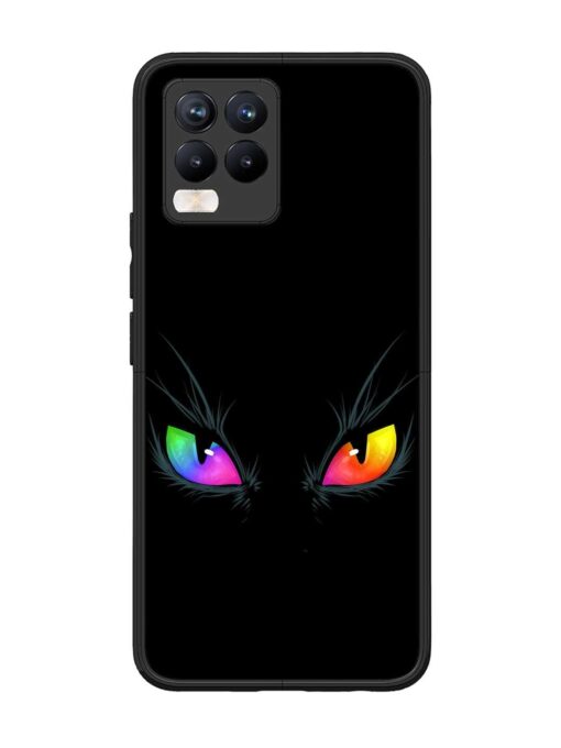 Cat Eyes Glossy Metal Phone Cover for Realme 8 Pro Zapvi