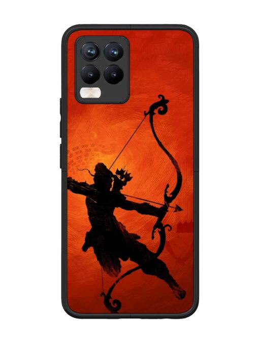 Illustration Lord Rama Glossy Metal Phone Cover for Realme 8 Pro Zapvi