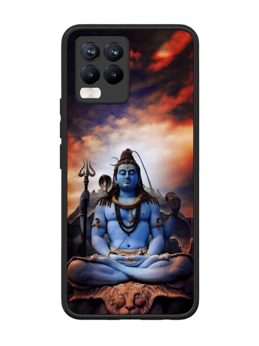 Jai Jai Shiv Glossy Metal Phone Cover for Realme 8 Pro Zapvi