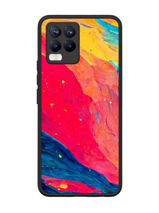 Starry Night Glossy Metal Phone Cover for Realme 8 Pro Zapvi