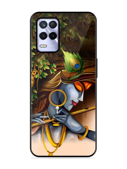 Krishna Glossy Metal Phone Cover for Realme 8S (5G) Zapvi