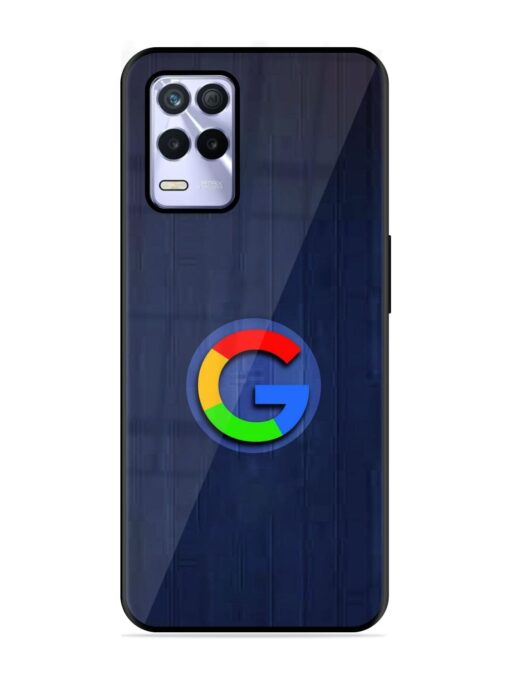 Google Logo Printed Glossy Metal TPU Phone Cover for Realme 8S (5G) Zapvi