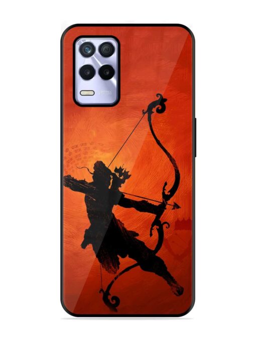 Illustration Lord Rama Glossy Metal Phone Cover for Realme 8S (5G)