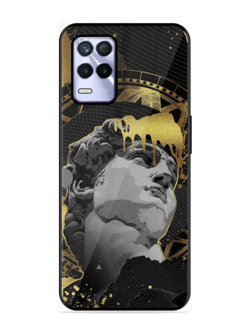 Roman Face Glossy Metal Phone Cover for Realme 8S (5G) Zapvi