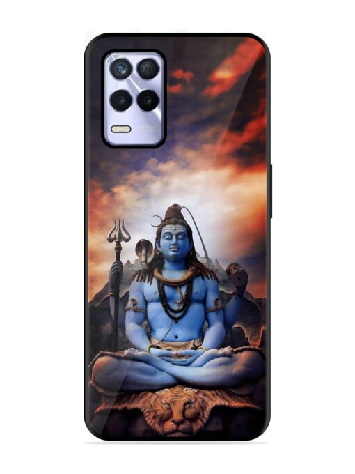 Jai Jai Shiv Glossy Metal Phone Cover for Realme 8S (5G) Zapvi