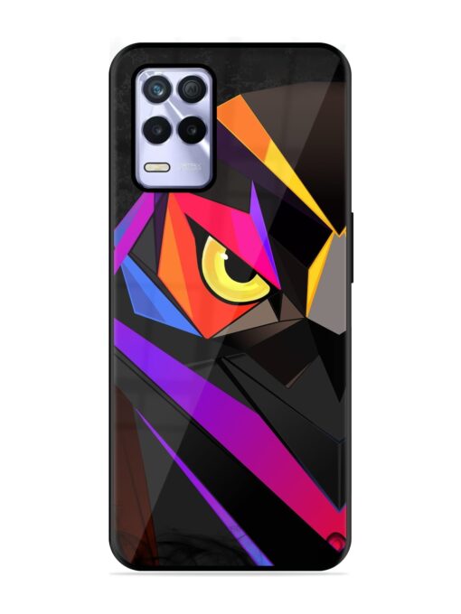 Wpap Owl Glossy Metal Phone Cover for Realme 8S (5G) Zapvi