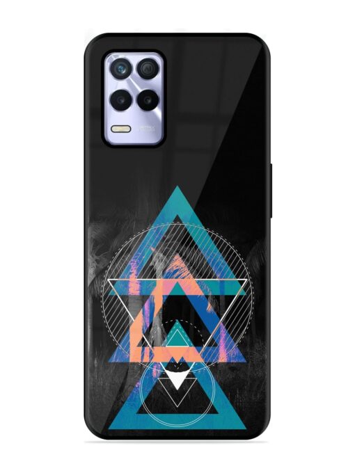 Indie Cross Glossy Metal Phone Cover for Realme 8S (5G) Zapvi