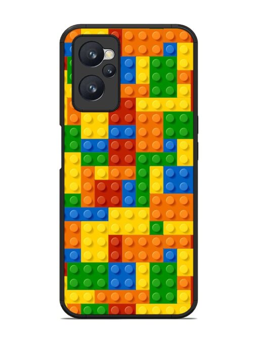 Building Blocks Glossy Metal TPU Phone Cover for Realme 9I (4G)