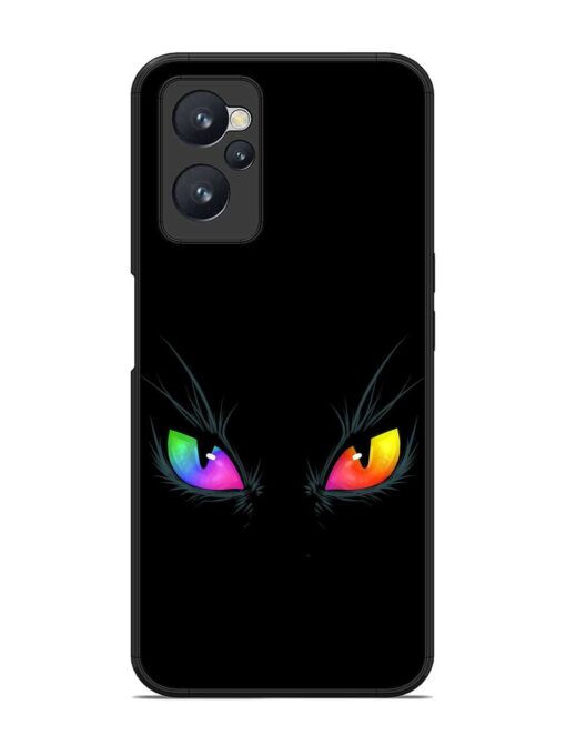 Cat Eyes Glossy Metal Phone Cover for Realme 9I (4G)