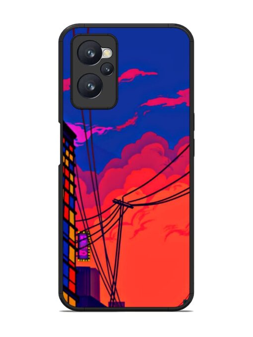 Sky At Morning Glossy Metal Phone Cover for Realme 9I (4G)