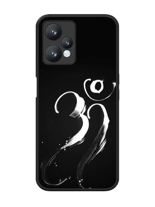 Om Logo Glossy Metal Phone Cover for Realme 9 Pro (5G) Zapvi