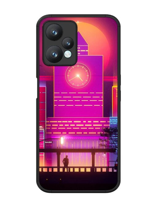 Clock Tower Glossy Metal TPU Phone Cover for Realme 9 Pro (5G)