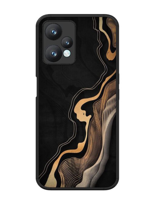 Abstract Art Glossy Metal TPU Phone Cover for Realme 9 Pro (5G) Zapvi