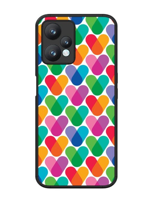 Overlapping Colors Colorful Glossy Metal TPU Phone Cover for Realme 9 Pro (5G) Zapvi