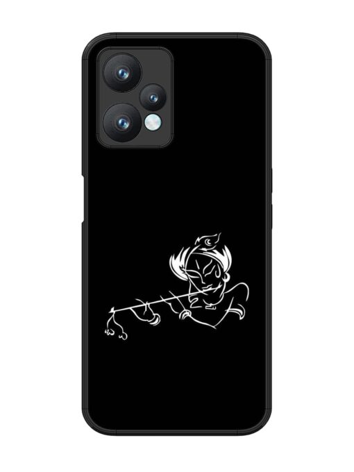 Krishna Flute Glossy Metal Phone Cover for Realme 9 Pro (5G) Zapvi