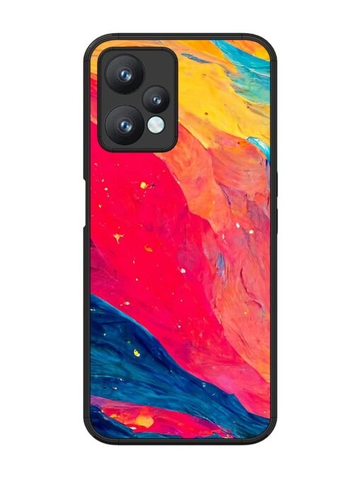 Starry Night Glossy Metal Phone Cover for Realme 9 Pro (5G) Zapvi