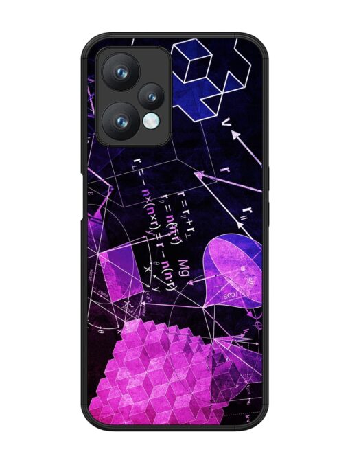 Math Physics Formula Art Glossy Metal Phone Cover for Realme 9 Pro (5G) Zapvi