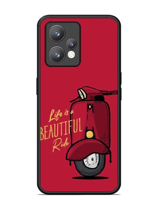 Life Is Beautiful Rides Glossy Metal Phone Cover for Realme 9 Pro Plus (5G)