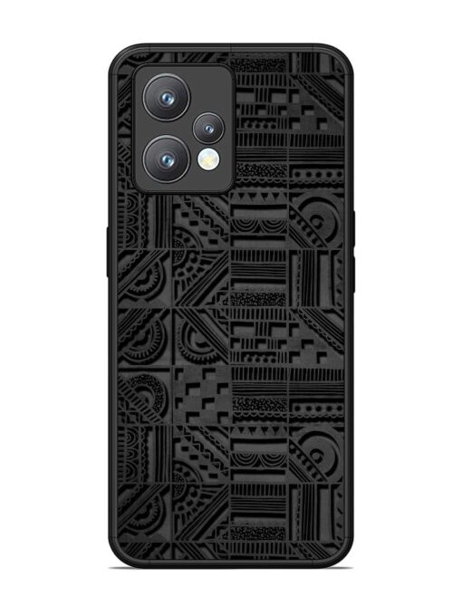 Seamless Pattern Glossy Metal Phone Cover for Realme 9 Pro Plus (5G) Zapvi