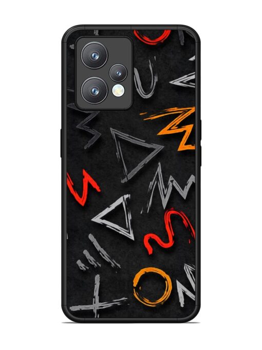 Grungy Graffiti Glossy Metal Phone Cover for Realme 9 Pro Plus (5G)