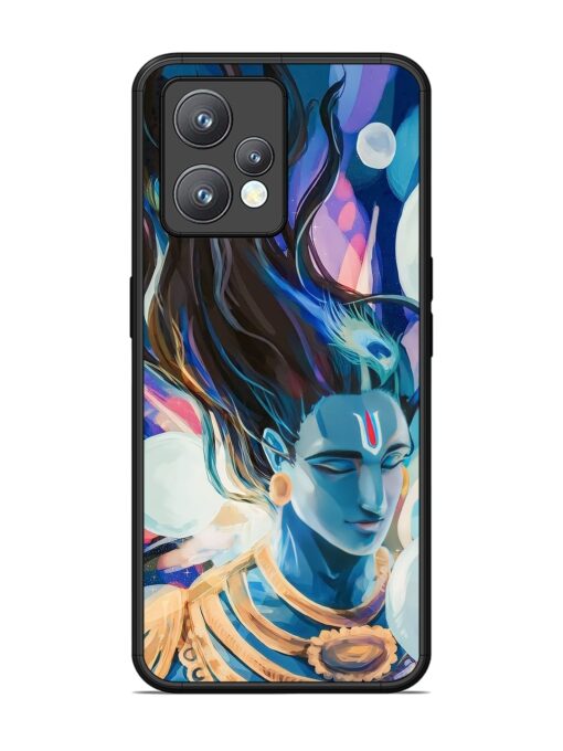 Bhagwan Sri Krishna Glossy Metal Phone Cover for Realme 9 Pro Plus (5G) Zapvi