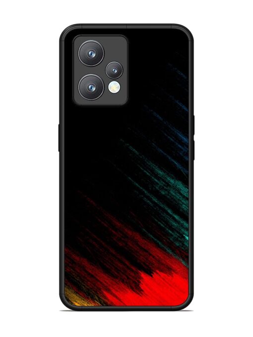 Color Pattern Glossy Metal Phone Cover for Realme 9 Pro Plus (5G)