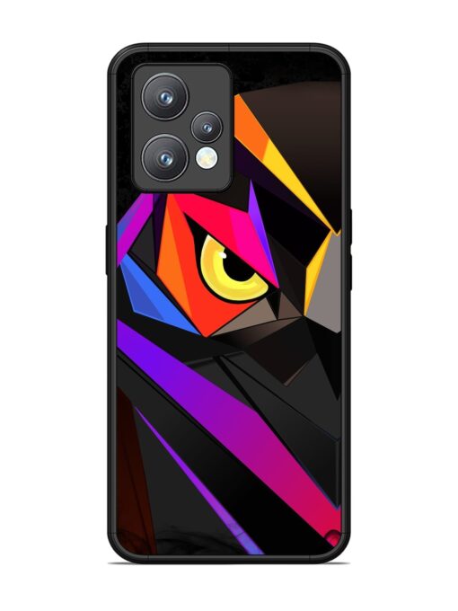 Wpap Owl Glossy Metal Phone Cover for Realme 9 Pro Plus (5G)