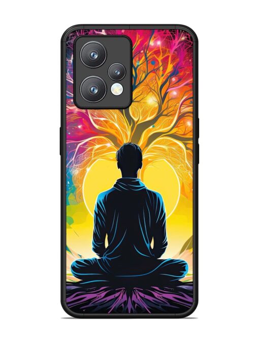 Mind Colourful Glossy Metal Phone Cover for Realme 9 Pro Plus (5G)