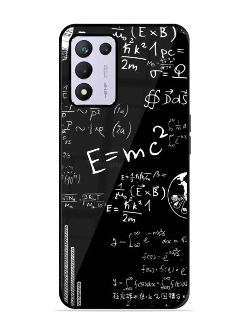 E=Mc2 Mass?Energy Equivalence Glossy Metal Phone Cover for Realme 9 Se (5G)