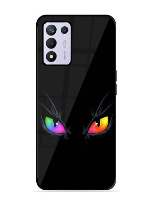 Cat Eyes Glossy Metal Phone Cover for Realme 9 Se (5G)