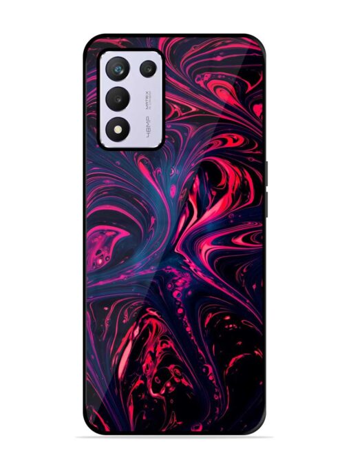 Abstract Background Glossy Metal Phone Cover for Realme 9 Se (5G) Zapvi