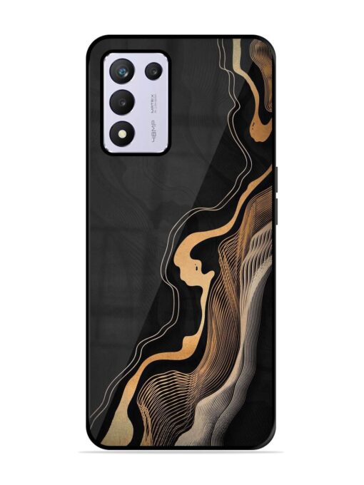 Abstract Art Glossy Metal TPU Phone Cover for Realme 9 Se (5G) Zapvi