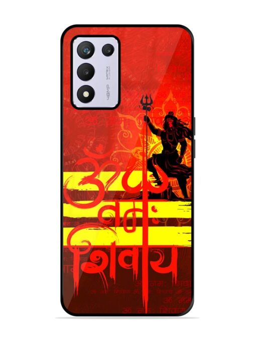 Illustration Lord Shiva Glossy Metal TPU Phone Cover for Realme 9 Se (5G)