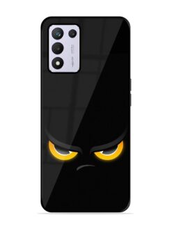 Scary Yellow Eye Glossy Metal TPU Phone Cover for Realme 9 Se (5G)
