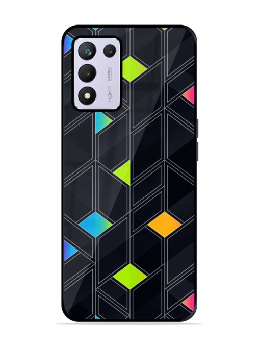 Abstract Mosaic Seamless Glossy Metal Phone Cover for Realme 9 Se (5G) Zapvi