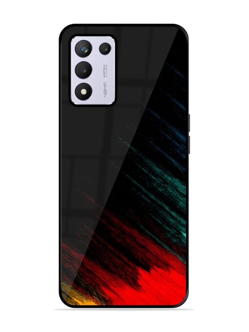 Color Pattern Glossy Metal Phone Cover for Realme 9 Se (5G)