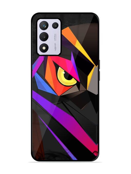 Wpap Owl Glossy Metal Phone Cover for Realme 9 Se (5G)