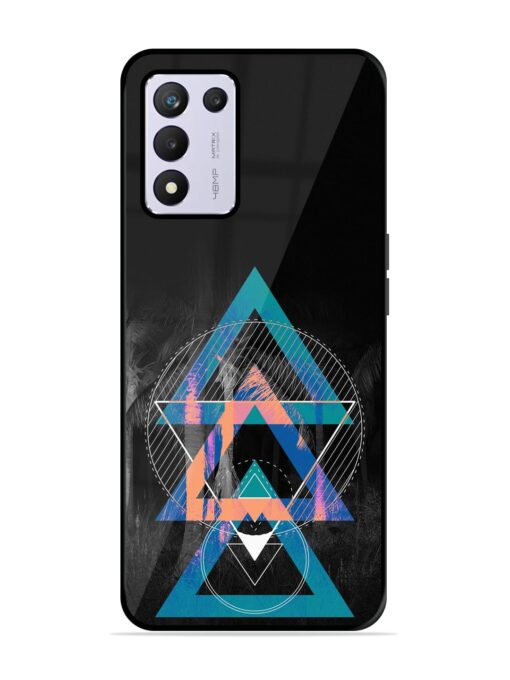 Indie Cross Glossy Metal Phone Cover for Realme 9 Se (5G)