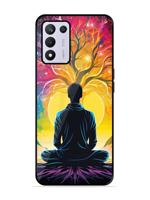 Mind Colourful Glossy Metal Phone Cover for Realme 9 Se (5G)