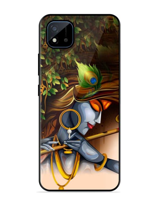 Krishna Glossy Metal Phone Cover for Realme C11 (2021) Zapvi