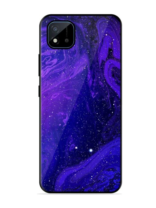 Galaxy Acrylic Abstract Art Glossy Metal Phone Cover for Realme C11 (2021) Zapvi