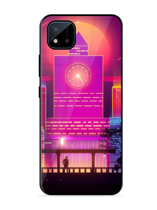 Clock Tower Glossy Metal TPU Phone Cover for Realme C11 (2021)