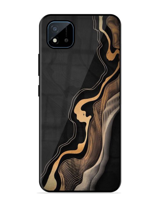 Abstract Art Glossy Metal TPU Phone Cover for Realme C11 (2021) Zapvi