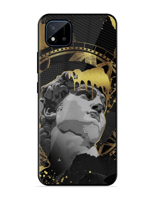 Roman Face Glossy Metal Phone Cover for Realme C11 (2021) Zapvi